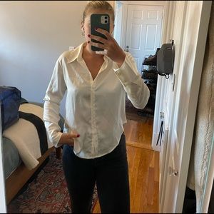 Abercrombie silk blouse